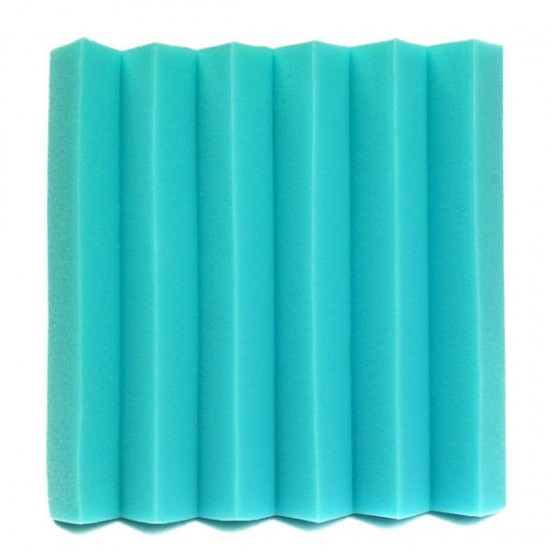 2Pcs 30×30×5cm Bule Square Insulation Reduce Noise Sponge Foam Cotton