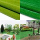 2Pcs Model Grass Mat Artificial Train Grass Mat Lawn Paper for DIY Train Railroad Scenery Landscape Decorations