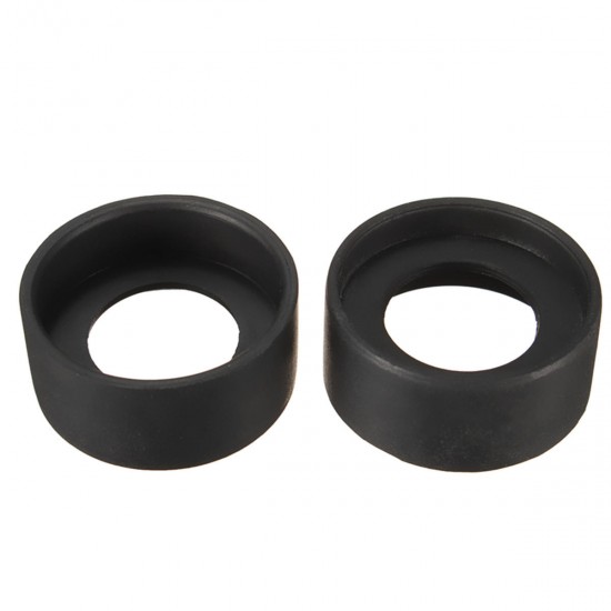 2Pcs Soft Rubber Eyepiece Eye Shield 29-30mm Eye Guards Cups Eyepiece Covers For Binocular Microscope