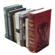 2Pcs Vintage Iron Bookends Shelf Craft Stand Antique Book End Home Room Decor Ornaments