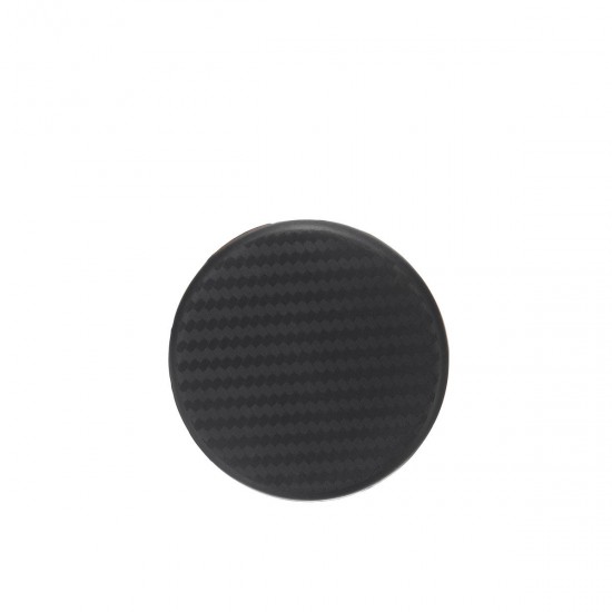 2Pcs/Set Auto Car Accessories Water Cup Slot Non-Slip Carbon Fiber Look Mat Decorations