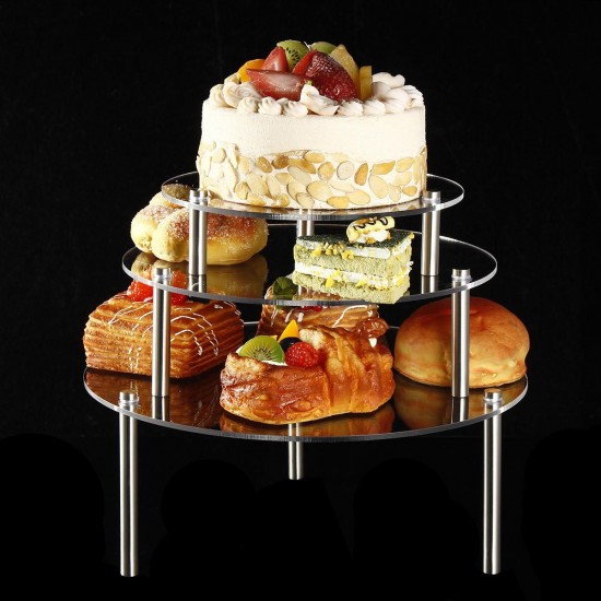 3 Tier Cake Stand Storage Rack Wedding Birthday Party Dessert Display Holder Decorations