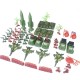 307pcs Soldiers Grenade T ank Aircraft Rocket Army Men Sand Scene Model Kids Toys