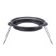 30CM Non-stick Samgyupsal Samgyeopsal Korean Grill Pan Heating Stove Barbecue BBQ