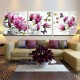 30x30cm 3Pcs Panel Framed Flower Canvas Wall Art Home Decor Modern Paintings Print Picture