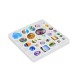 31Pcs/Set 5 Styles Pendant Trays Set DIY Jewelry Bezel Making Crystal Bracelet Pendant Silicone Resin Mould Jewelry Casting Molds Kit Vintage Base