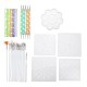 33Pcs/Set Acrylic Stick Mandala Painting Tool Stencil Carving Pottery Tool DIY Decorations