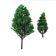 37Pcs/Lot Micro Model Green Trees Mixed Landscape Garden Scenery Sandwork Decorations