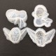 3D Angel Mermaid Silicone Mold Fondant Mold Plaster Soap Mould Decor Tool