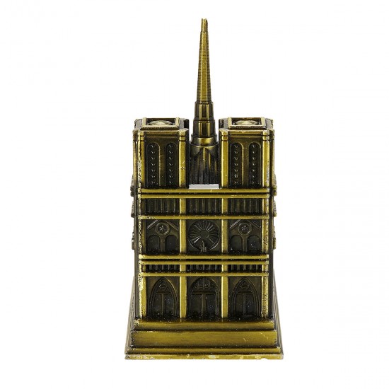 3D DIY Metal Puzzle Notre Dame de Paris Build Model Home Desktop Landscape Decorations Crafts