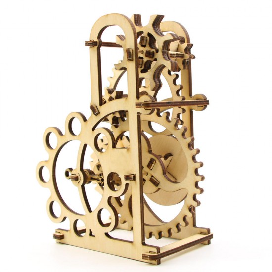 3D Mechanical Model Dynamometer Brain Teaser Wooden Puzzle Toys Ideal Birthday Creative Gift