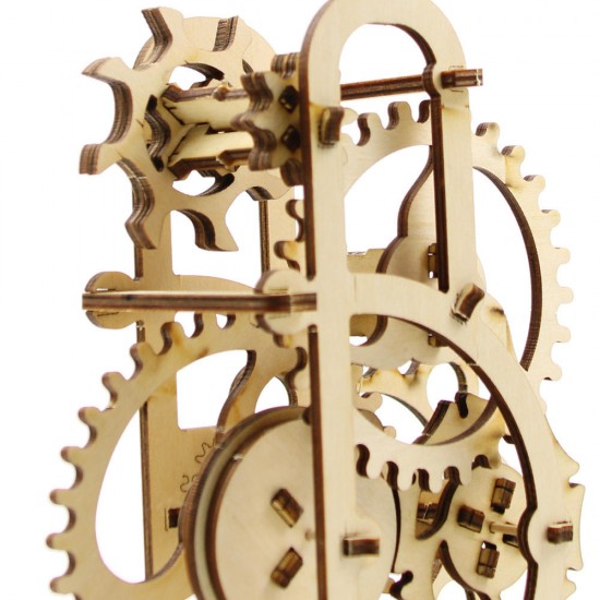 3D Mechanical Model Dynamometer Brain Teaser Wooden Puzzle Toys Ideal Birthday Creative Gift