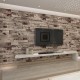 3D Wall Paper Brick Stone Pattern Vinyl WallPaper Roll Living Room TV Background Decor