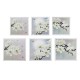 3pcs Frameless Magnolia Canvas Pictures Wall Art Home Print Picture Printing Set For Home Decorations