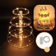 4 Layer Cake Stand Tray Wedding Party Cupcake Display Holder LED String Light Decorations