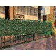 40*60CM Artificial Topiary Hedges Panels Plastic Faux Shrubs Fence Mat Greenery Wall Backdrop Decor Garden Privacy Screen Fence