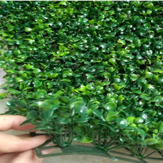 40x60cm Artificial Plant Wall Fence Vertical Garden Panel Decorations Foliage Hedge