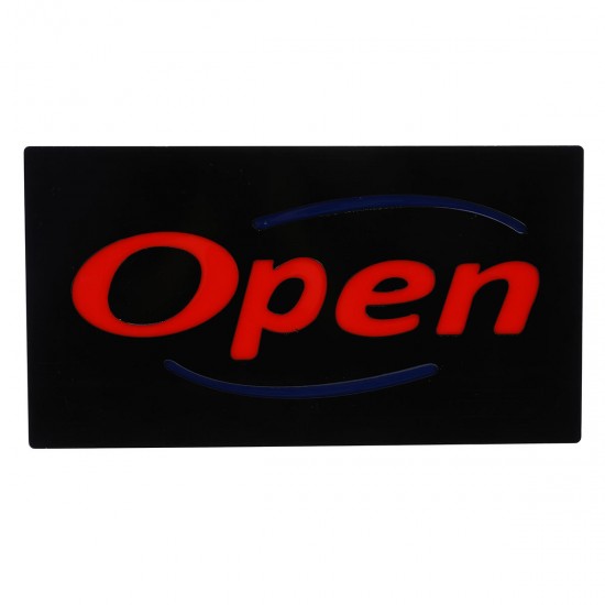 42x22cm Open LED Hanging Sign Light Pub Club Window Door Display Lamp Decorations