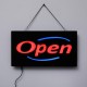 42x22cm Open LED Hanging Sign Light Pub Club Window Door Display Lamp Decorations