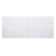 45X100cm Frosted Glass Film Privacy Scroll Flower Window Static Cling