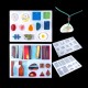 48/277pcs Resin Casting Molds Kit Jewelry Pendant Silicone Mould Making Craft