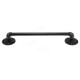 49cm Industrial Pipe Door Handle Shelf Bracket Black Steampunk Pipe with Flange for Home Shop Bath