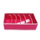 4Pcs Storage Box Underwear Bra Socks Display Non Woven Closet Drawer Container Organiser