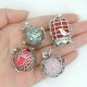 4X Hollow Perfume Essential Oils Aromatherapy Fragrance Diffuser Locket Necklace