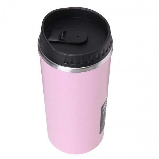 500ml Stainless Steel Suction Water Bottle Vacuum Insulated Mug Coffee Cup Gift