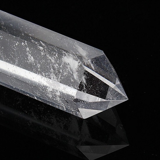 50g 100% Natural Clear Quartz Crystal Point Specimen Healing Rock Stone 150mm Home Decorations Gift