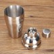 550ML Stainless Steel Cocktail Shaker Mixer Maker Drink Holder Bar Bartender