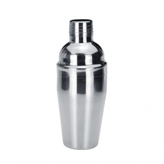 550ML Stainless Steel Cocktail Shaker Mixer Maker Drink Holder Bar Bartender