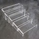 5Pcs Clear Acrylic Perspex Sturdy Jewelry Cupcake Dessert Display Riser Stand Showcase Decorations