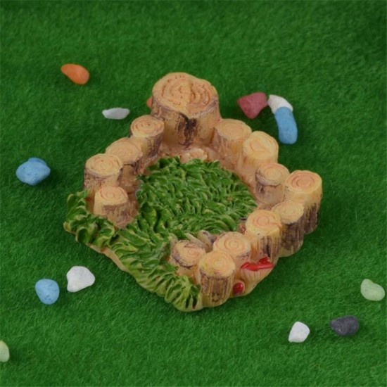 5Pcs DIY Resin Craft Antique Imitation Fairy Garden Home Miniature Decorations Micro Landscape