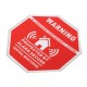 5Pcs Home Alarm Security Stickers Decals Signs for Window Doors