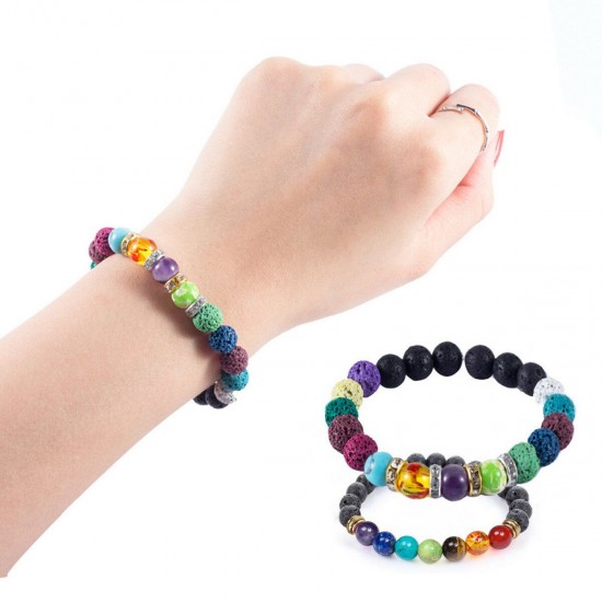 600Pcs Children Girls Kid DIY Necklace Bracelet Make Beads Jewellery Making Set