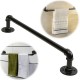 60cm Retro Industrial Tube Towel Rack Clothes Rod