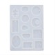 62Pcs/Set Resin Casting Molds Kit Silicone Mold Jewelry Pendant Mould Craft