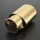 63mm Universal Gold Stainless Steel Car Rear Inlet Exhaust Muffler Tip Silencer