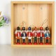 6Pcs 12cm Wooden Nutcracker Soldier Desktop Decorations Collections Birthday Gift for Friends