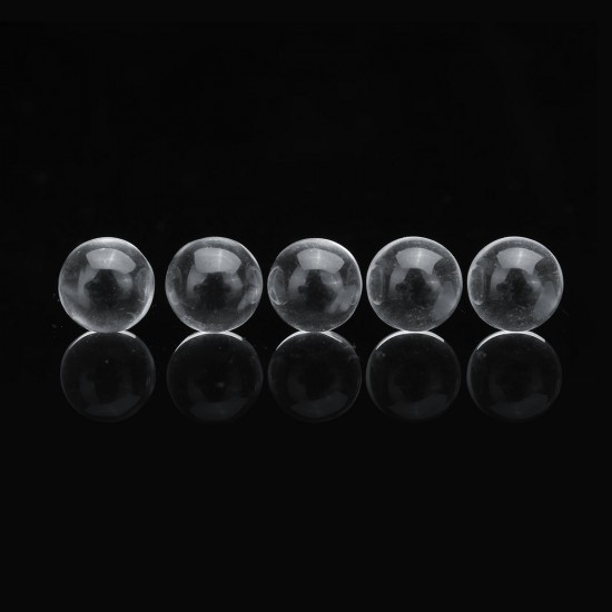 6mm 5pcs Quartz Beads for Quartz Banger Glass Water Smoke Pipe Quartz Nail Bead Insert Pearl