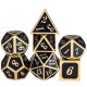 7 Pcs/Set Metal Dice Set Role Playing Dragons Table Board Game Toys With Cloth Bag Bar Party Game Dice