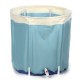 70x68cm Unisex Bath Tub Adult SPA Foldable Bathtub Creative Bucket Travel Outdoor Indoor