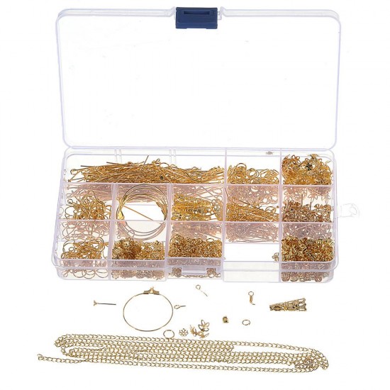 720pcs/Set Jewelry Making Kit DIY Earring Findings Hook Pins Mixed Handcraft Accessories