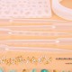 73PCS DIY Silicone Jewelry Handmade Crystal Glue Casting Mold Pendant Resin Set