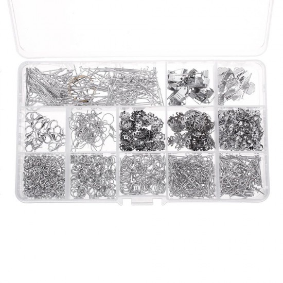 760Pcs/Set Jewelry Making Kit DIY Earring Findings Hook Pins Mixed Handcraft Accessories