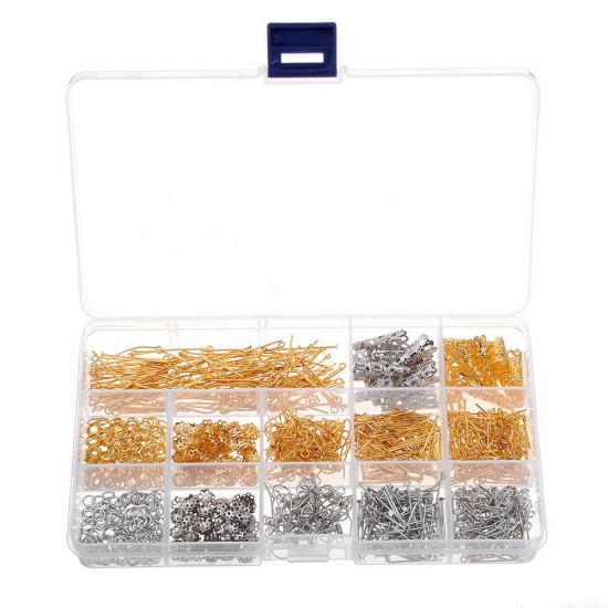 760Pcs/Set Jewelry Making Kit DIY Earring Findings Hook Pins Mixed Handcraft Accessories