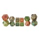 7pcs/set Metal Dice Creative Polyhedral Role Playing Table Game