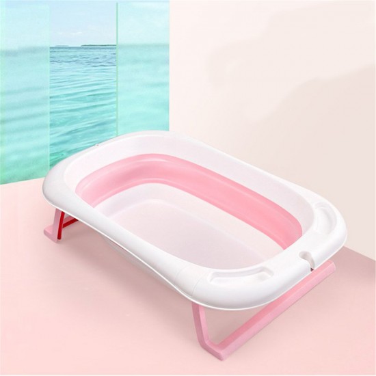 82cm/32.3in Portable Foldable Baby Infant Bathtub Shower Bath Tub / Thermometer