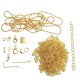 830Pcs/Set Eye Pins Lobster Clasps Jewelry Wire Earring Hooks Jewelry Finding Kit for DIY Necklace Jewelry Bracelet Making